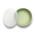 Kép 2/3 - Lorelli Természetes szilikon tál tetővel - Fresh Green