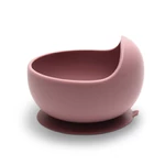 Kép 1/4 - Lorelli Természetes szilikon tál - Deep Pink