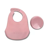 Kép 2/3 - Lorelli Természetes szilikon 2 db-os étkészlet - Deep Pink