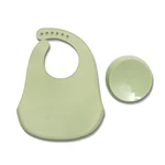 Kép 2/3 - Lorelli Természetes szilikon 2 db-os étkészlet - Fresh Green