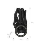 Kép 8/10 - Espiro Flow sport babakocsi - 10 Timeless Black