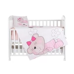 Kép 1/2 - Chipolino 5 részes ágynemű garnitúra - pink bear