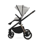 Kép 6/9 - Lorelli Bianca 3az1-ben újszülött babakocsi Lorelli Aria Luxe hordozóval - Beige (2 doboz)