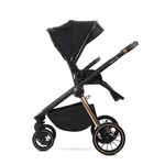 Kép 5/9 - Lorelli Bianca 3az1-ben újszülött babakocsi Lorelli Aria Luxe hordozóval - Black (2doboz)