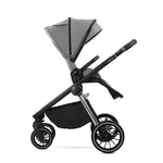 Kép 5/9 - Lorelli Bianca 3az1-ben újszülött babakocsi Lorelli Aria Luxe hordozóval - Grey (2doboz)
