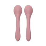 Kép 2/3 - Lorelli szilikon kanalak 2 db - deep pink