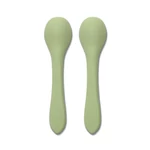 Kép 2/3 - Lorelli szilikon kanalak 2 db - fresh green