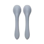 Kép 2/3 - Lorelli szilikon kanalak 2 db - grey