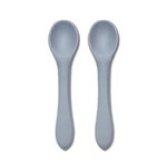 Kép 1/3 - Lorelli szilikon kanalak 2 db - grey