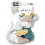 Kép 2/2 - Lorelli Toys Plüss gyűrűs játék - Kék Szarvas