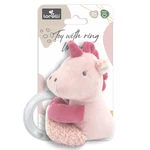 Kép 2/2 - Lorelli Toys Plüss gyűrűs játék - Pink Unikornis