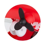 Kép 7/8 - Chipolino Airplane 3az1 -ben bébikomp - red