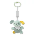 Kép 1/2 - Lorelli Toys Campanula plüss babakocsi játék - Zöld Kutya