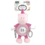 Kép 2/2 - Lorelli Toys plüss csörgőjáték - Pink Unikornis