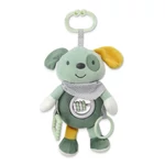 Kép 1/2 - Lorelli Toys plüss csörgőjáték - Zöld Kutya