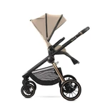 Kép 5/8 - Lorelli Bianca 3az1-ben újszülött babakocsi Lorelli Spirit hordozóval - Beige (2doboz)
