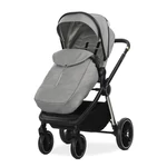 Kép 3/7 - Lorelli Bianca multifunkciós babakocsi + adapter - Grey