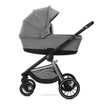 Kép 4/7 - Lorelli Bianca multifunkciós babakocsi + adapter - Grey