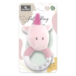Kép 2/2 - Lorelli Toys Plüss csörgő - Pink Unikornis