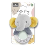 Kép 2/2 - Lorelli Toys Plüss csörgő - Szürke Elefánt