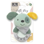 Kép 2/2 - Lorelli Toys Plüss csörgő - Zöld Kutya