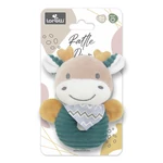 Kép 2/2 - Lorelli Toys Plüss csörgő karika - Kék Szarvas