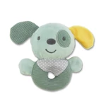 Kép 1/2 - Lorelli Toys Plüss csörgő karika - Zöld Kutya