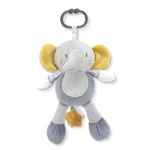 Kép 1/2 - Lorelli Toys plüss zenélő játék - Szürke Elefánt