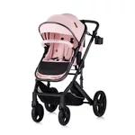 Kép 2/10 - Chipolino Amore babakocsi mózessé alakítható sportrésszel - Pink Marshmallow
