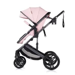 Kép 4/10 - Chipolino Amore babakocsi mózessé alakítható sportrésszel - Pink Marshmallow