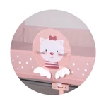 Kép 4/4 - Chipolino Capri fix utazóágy - Cat pink