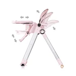 Kép 6/8 - Chipolino Super Chef multifunkciós etetőszék - Pink Marshmallow