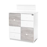Kép 4/4 - Lorelli Cupboard pelenkázó komód - White & Artwood ÚJ
