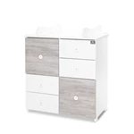 Kép 1/4 - Lorelli Cupboard pelenkázó komód - White & Artwood ÚJ