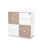Kép 3/4 - Lorelli Cupboard pelenkázó komód - White & Amber ÚJ