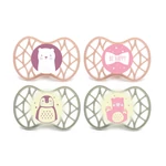 Kép 1/2 - Nuvita Symmetric Air55 4db-os cumi szett 6+ - English Rose/Sage Green - 70854 maci, pingvin, behappy