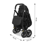 Kép 7/10 - Lorelli Fresh sport babakocsi 22 kg-ig - Grey Icy