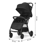 Kép 8/10 - Lorelli Fresh sport babakocsi 22 kg-ig - Grey Icy