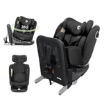 Kép 1/4 - Lorelli Auriga 360 isofix autósülés 40-150cm - Black