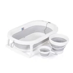 Kép 1/10 - Chipolino Bubble Spa összecsukható kád vízhőmérővel, vödörrel és öblítőpohárral 83 cm 