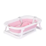 Kép 2/6 - Chipolino Malibu kád leeresztő dugóval 87cm - pink