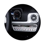 Kép 8/10 - Chipolino Mercedes AMG G63 elektromos autó - red leather