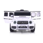Kép 6/9 - Chipolino Mercedes AMG G63 elektromos autó - white leather