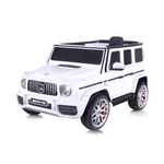 Kép 1/9 - Chipolino Mercedes AMG G63 elektromos autó - white leather
