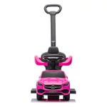 Kép 2/5 - Chipolino Mercedes Benz C-Class bébitaxi tolókarral - pink