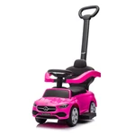 Kép 1/5 - Chipolino Mercedes Benz C-Class bébitaxi tolókarral - pink