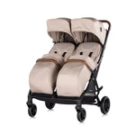 Kép 2/8 - Chipolino Twinity ikerbabakocsi - tiramisu