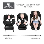 Kép 9/10 - Lorelli Capella autósülés ISOFIX 40-150cm - Pink