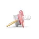 Kép 3/5 - Baby Care cumi kupakkal 2db 6M+ - YELLOW/PINK