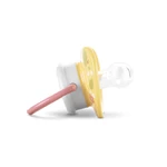 Kép 5/5 - Baby Care cumi kupakkal 2db 6M+ - YELLOW/PINK